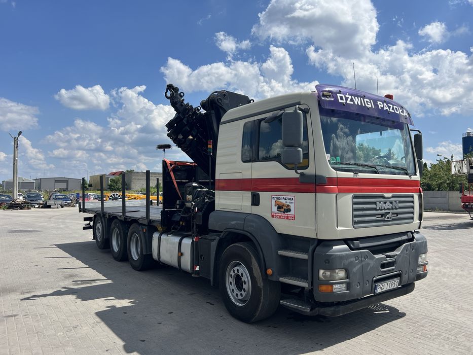 Okazja !! Man TGA 35.430 . Hiab 420 . HDS. 21m + radio