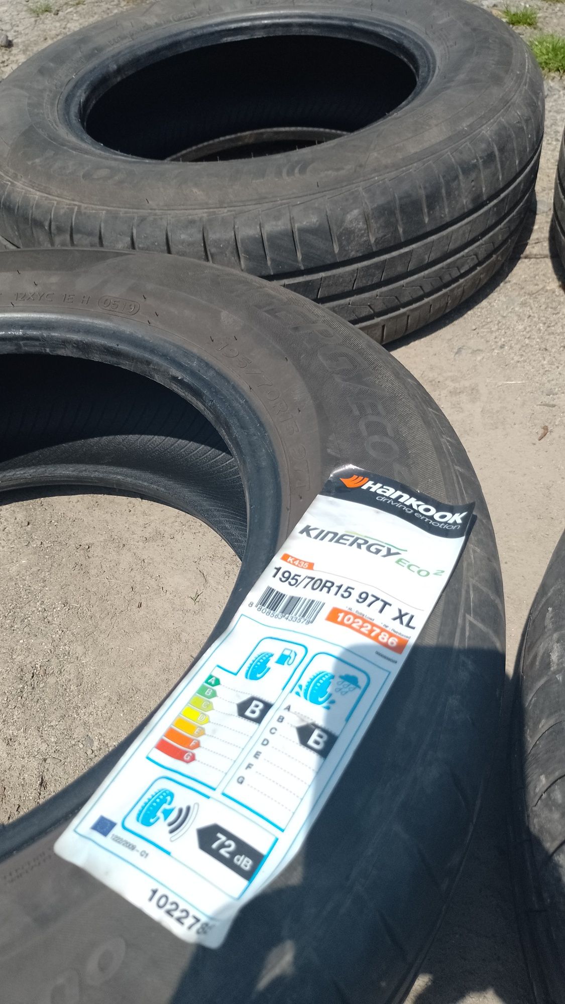 Opony letnie 195/70 15R 2019 rok