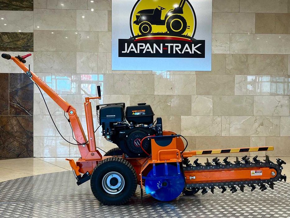Koparka łańcuchowa do wykopów 60cm Mikann 15KM , El. Start. Japan Trak