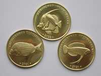 Лабуан 5 ринггит 2021-22 РЫБКА 3 монеты