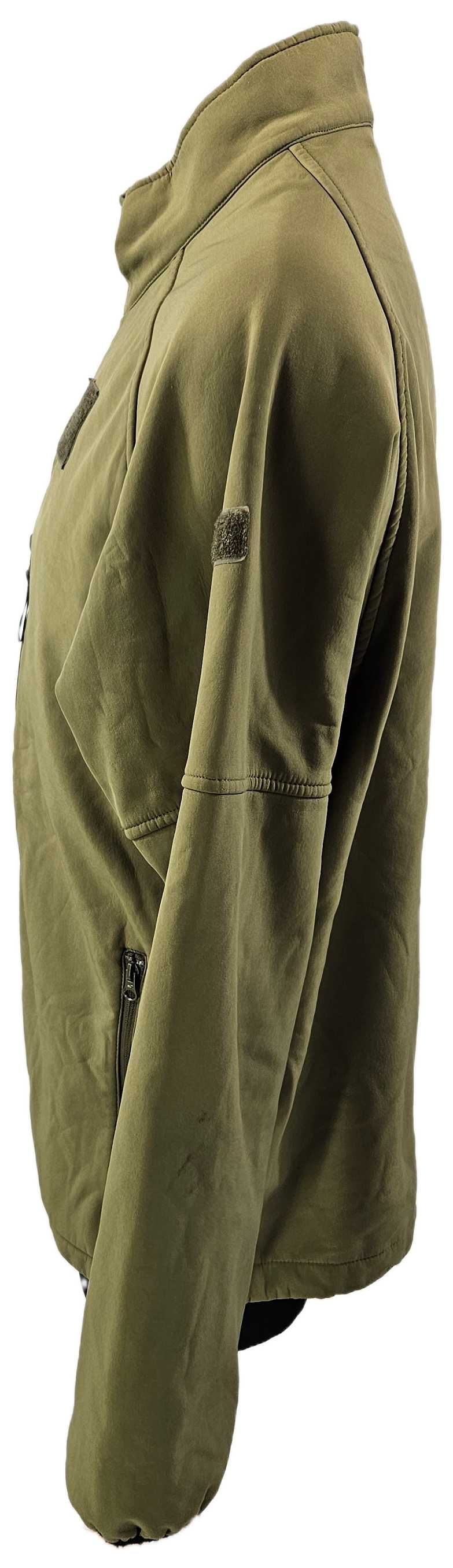 Oryginalna kurtka wojskowa, bluza SOFTSHELL Holandia, r. XL - demobil