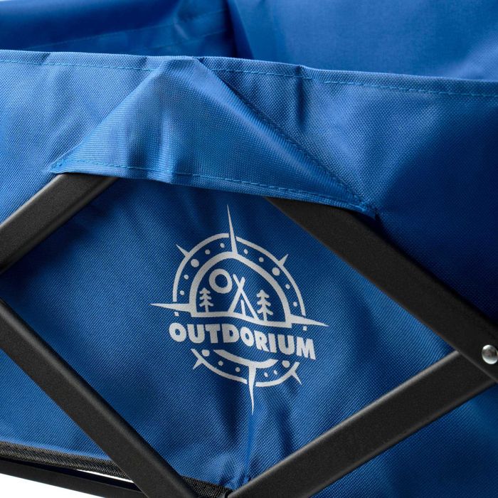 Wózek transportowy plażowy składany KORAL niebieski