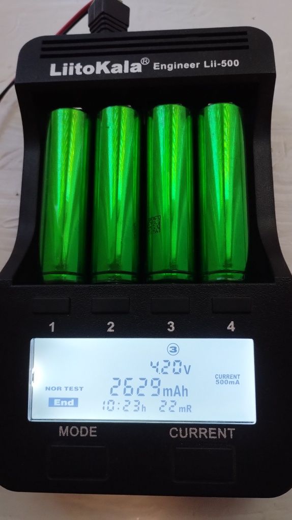 Акумулятори 18650 з Тесли.
