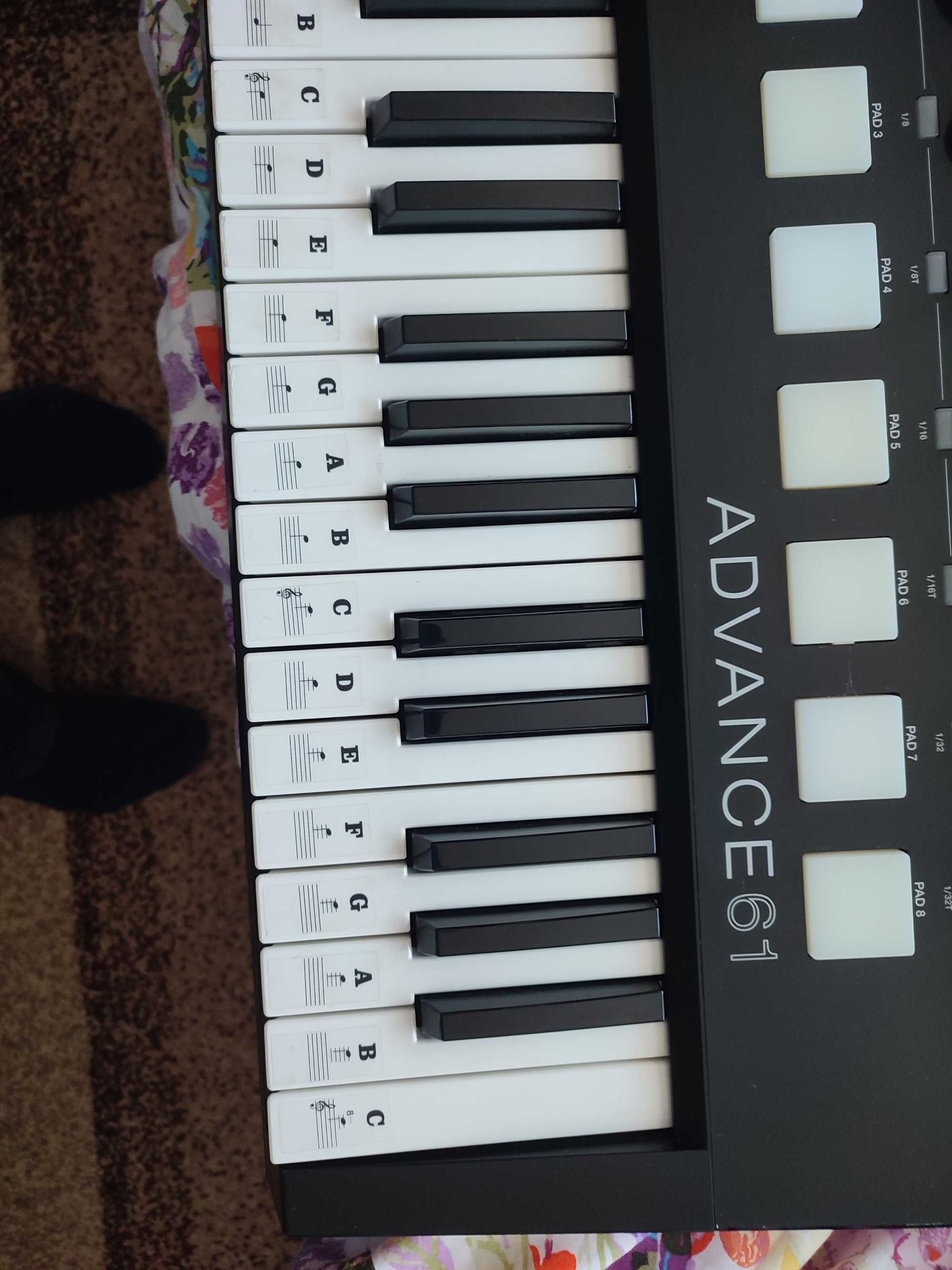 AKAI Advance 61 Sprzedam lub zamienię na inny kontroler MIDI.