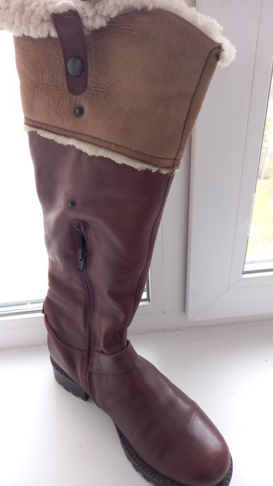 Сапоги Italy 40 кожание