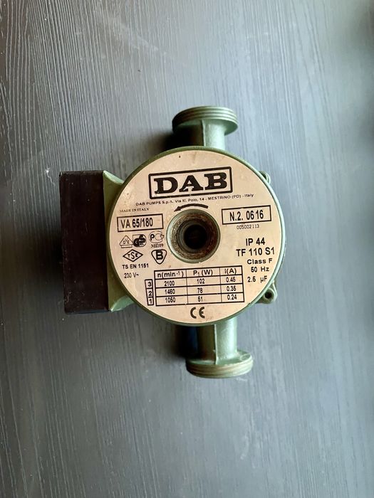 Циркулярный насос DAB made in Italy