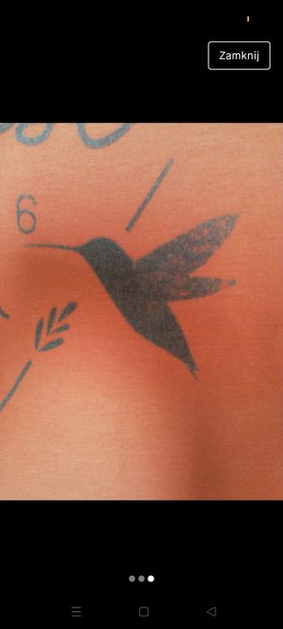 bluzka na krótki rękaw koszulka t-shirt z nadrukiem aplikacją boho