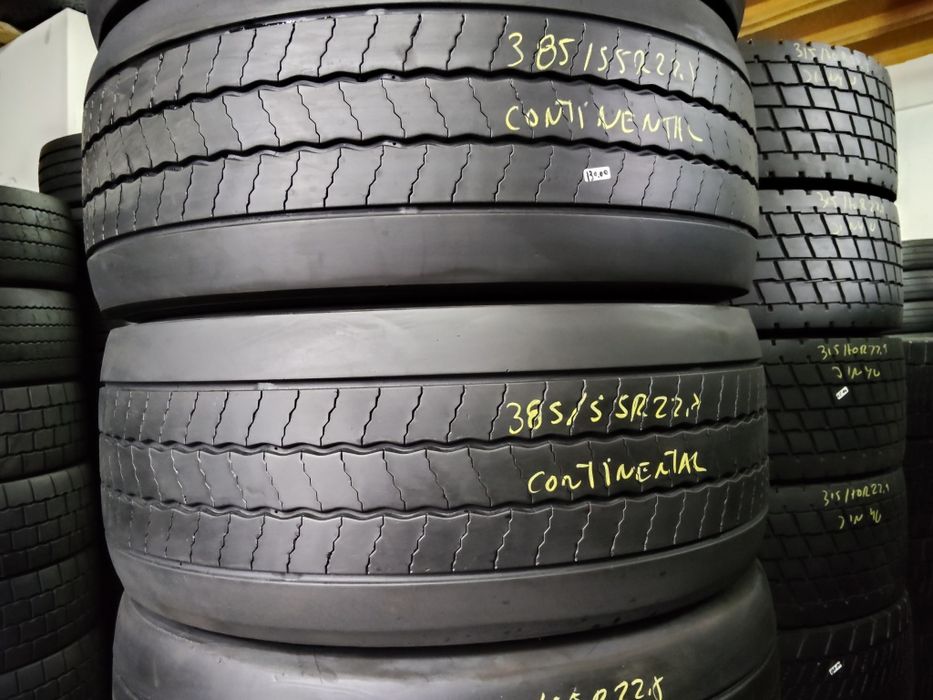 385/55R22,5 usados direção continental