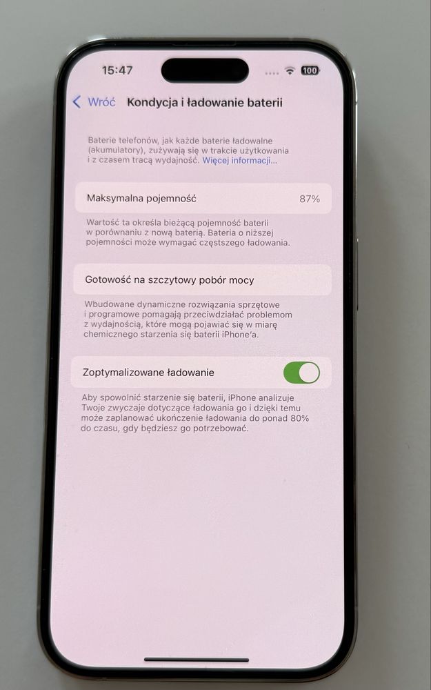 Iphone 14 Pro 256 GB - srebrny igla