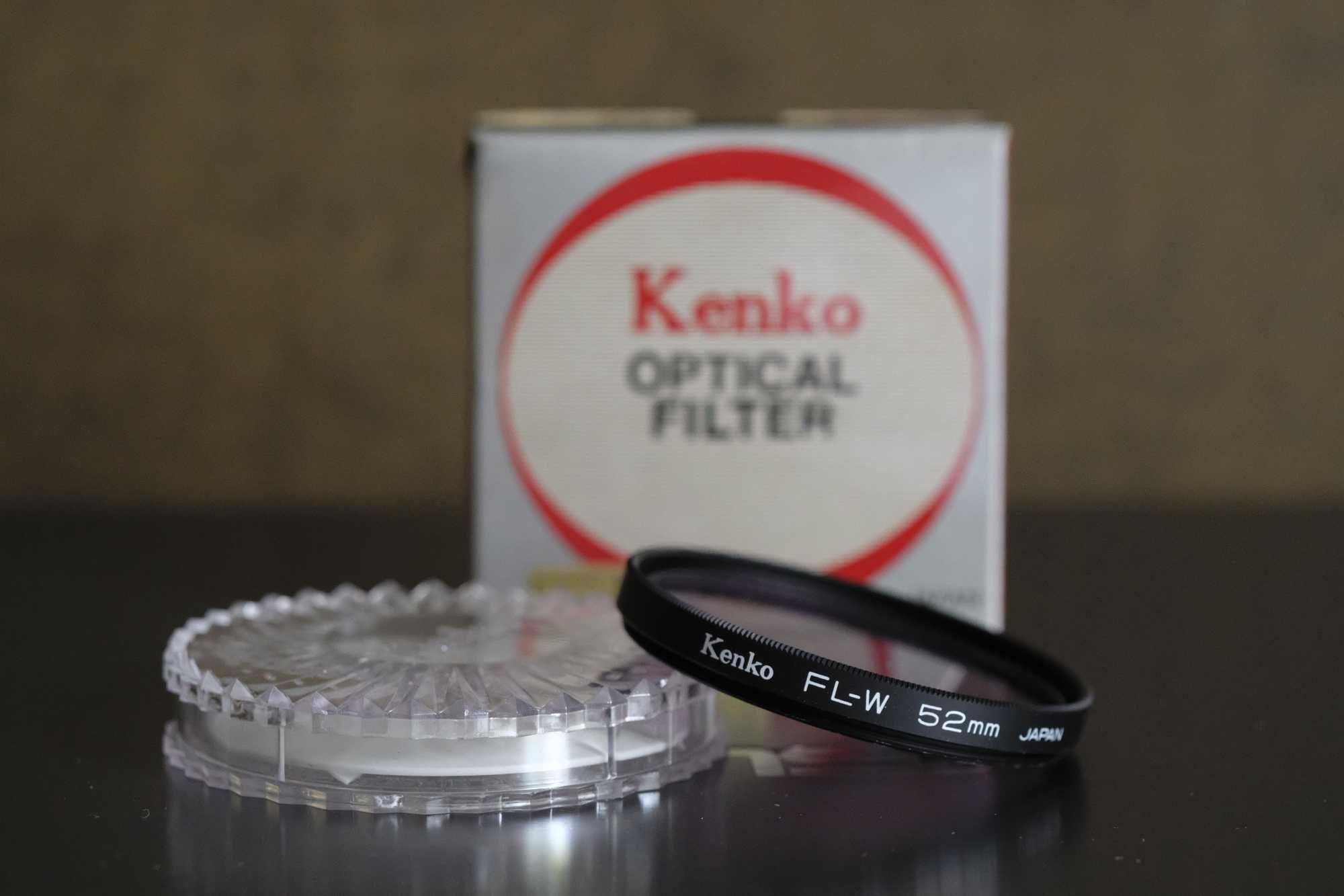 Фильтр Kenko optical FILTER 52mm Os FL-W оригинал ПЛЕНКА