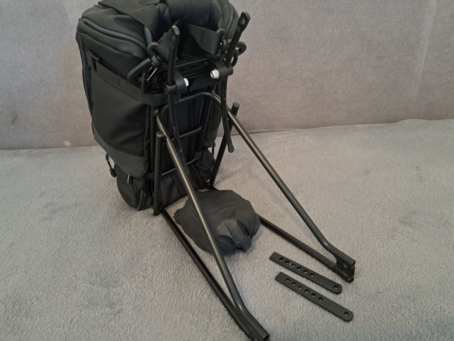 Bagażnik rowerowy Author + Torba/sakwa na bagażnik 15L czarne NOWE