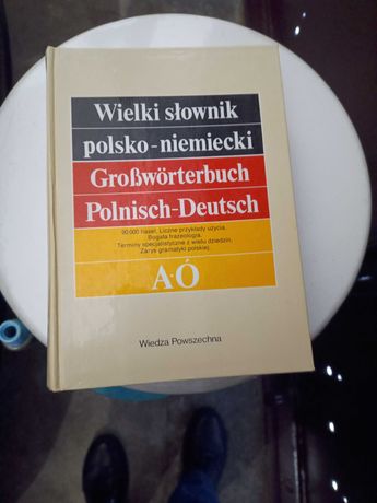 wielki słownik polsko-niemiecki Wiedza Powszechna