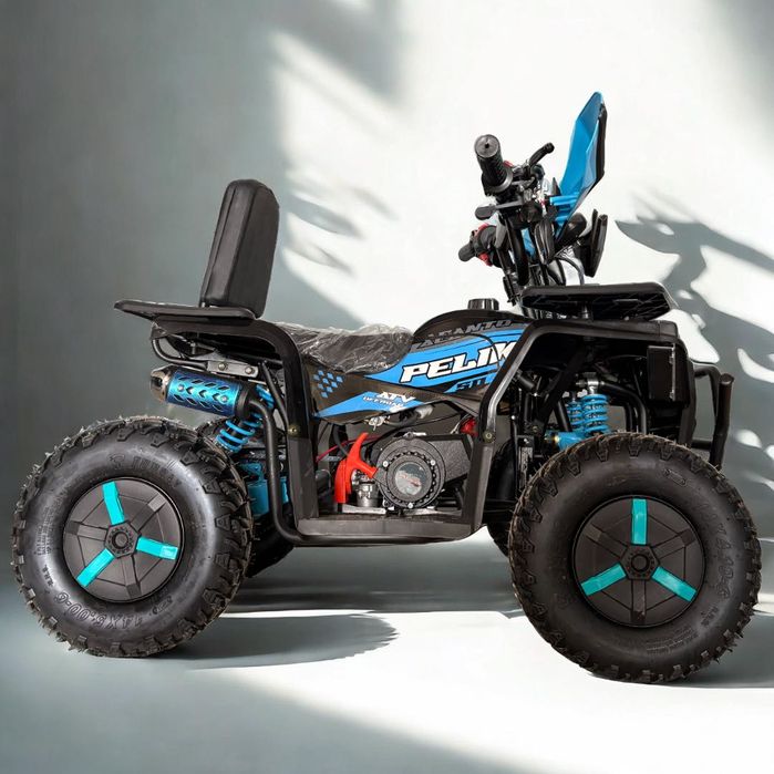 MINI QUAD SPALINOWY 50cc Pelikan Acanto wyświetlacz ledy raty dostawa