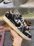 Buty Nike SB Dunk Low niebiesko-brązowe 39