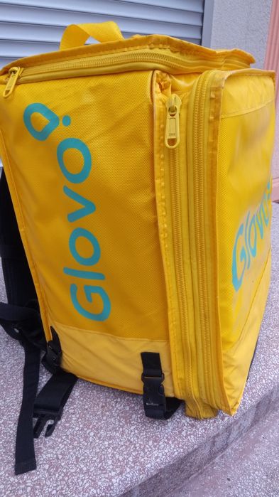 Сумка Glovo для кур'єрської доставки