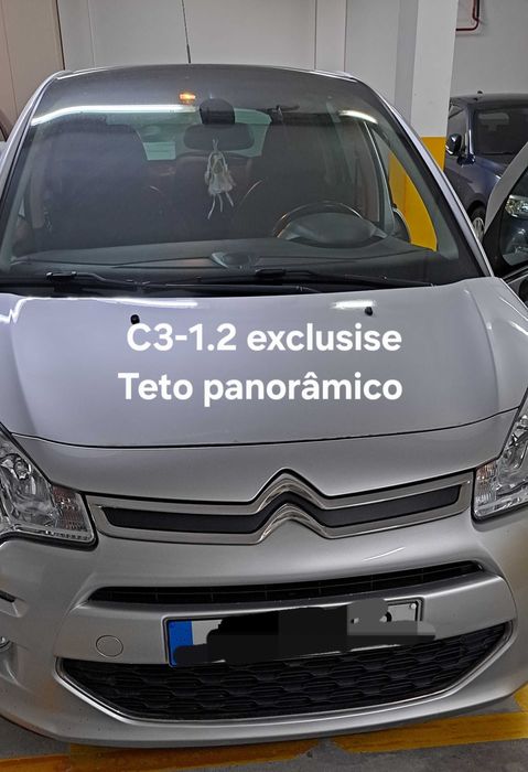 Citroen C3 exclusive teto panorâmico