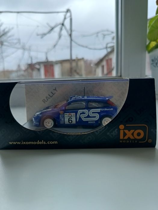 Ford Focus RS - Rally Acropolis 2002. IXO. 1:43.