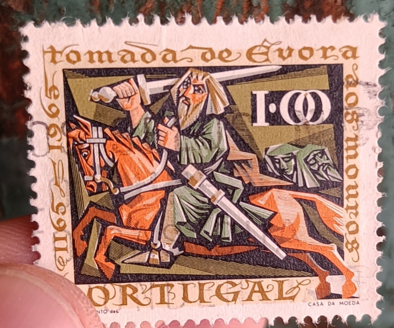 Selo postal (conquista de Évora)