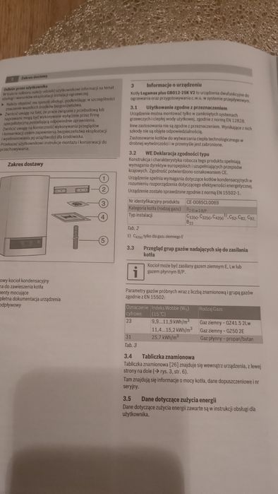 Piec dwufunkcyjny Buderus Logamax Rezerwacja plus 25kw