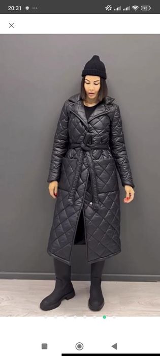 Стьобане пальто lelya filipieva