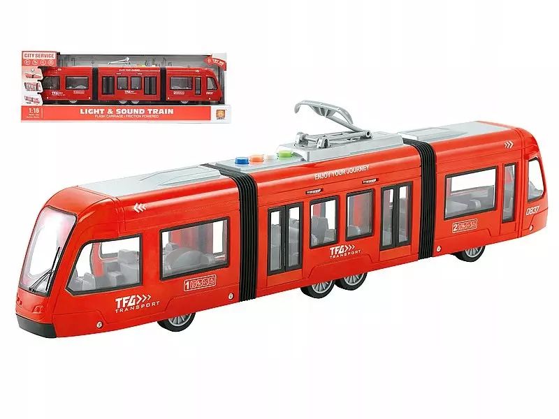 Tramwaj interaktywny kolejka pociąg 30k. Adar. Nowy Produkt