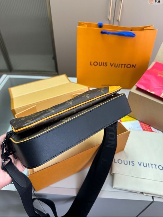 Louis Vuitton trio 3v1 сумка мужская кожаная