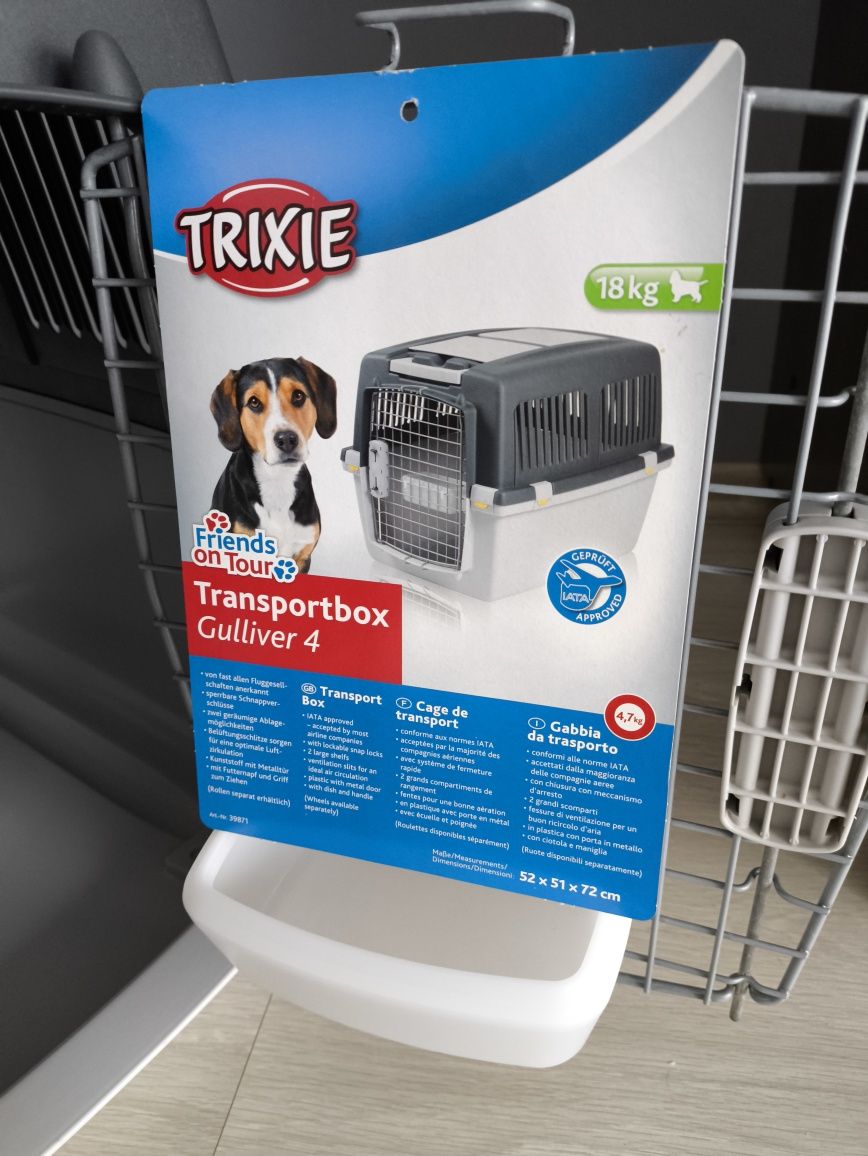 Transport dla psa Gulliver, rozmiar 4., 72x52x51 cm.