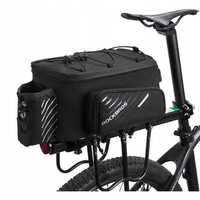 Велосумка на багажник RockBros 9-12L с дождевиком, велосипедная сумка
