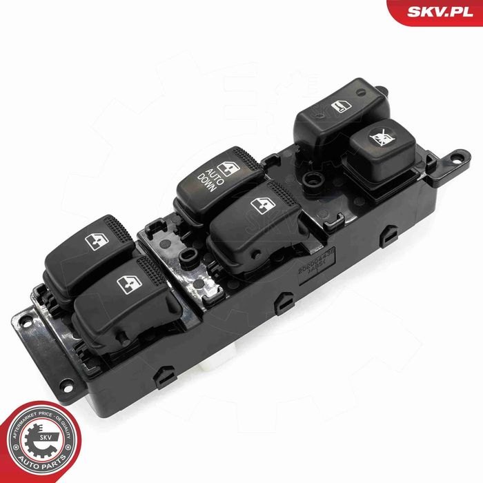 Botões de comando dos vidros Kia Rio 2005 a 2011
