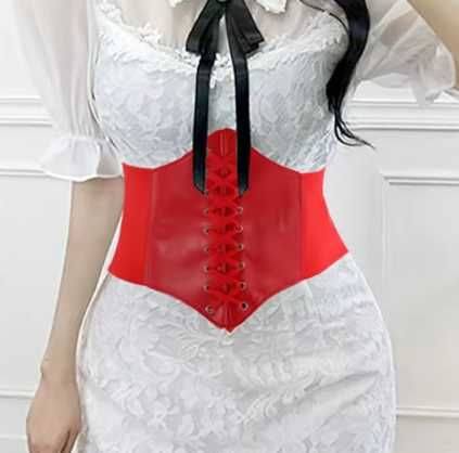 Corset feminino acinturado estilo pirata NOVO ENVIO GRÁTIS