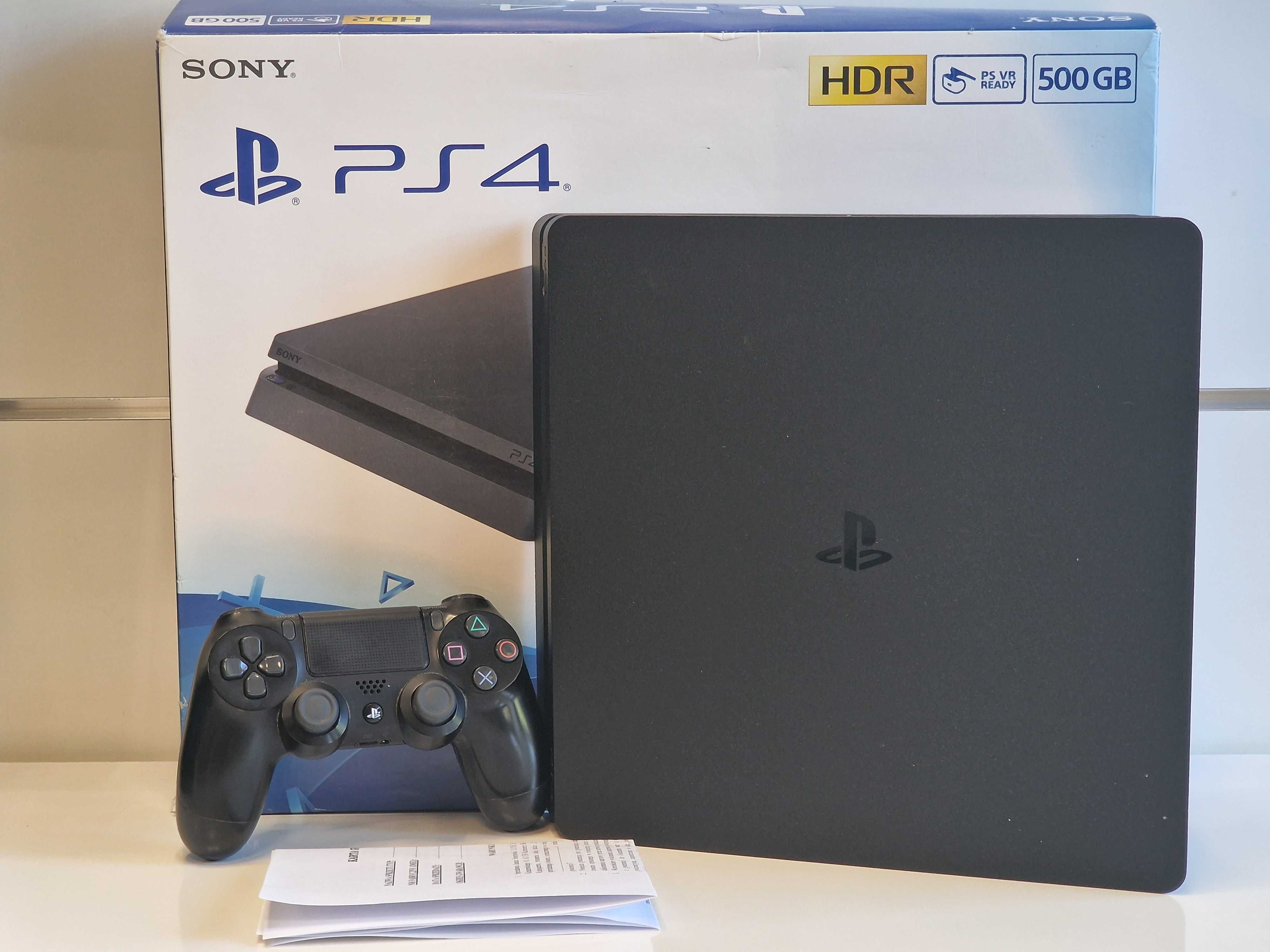 SONY PlayStation 4 Slim, PS4 SLIM 500GB Sklep Zamiana