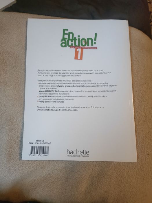 Zeszyt ćwiczeń En action 1