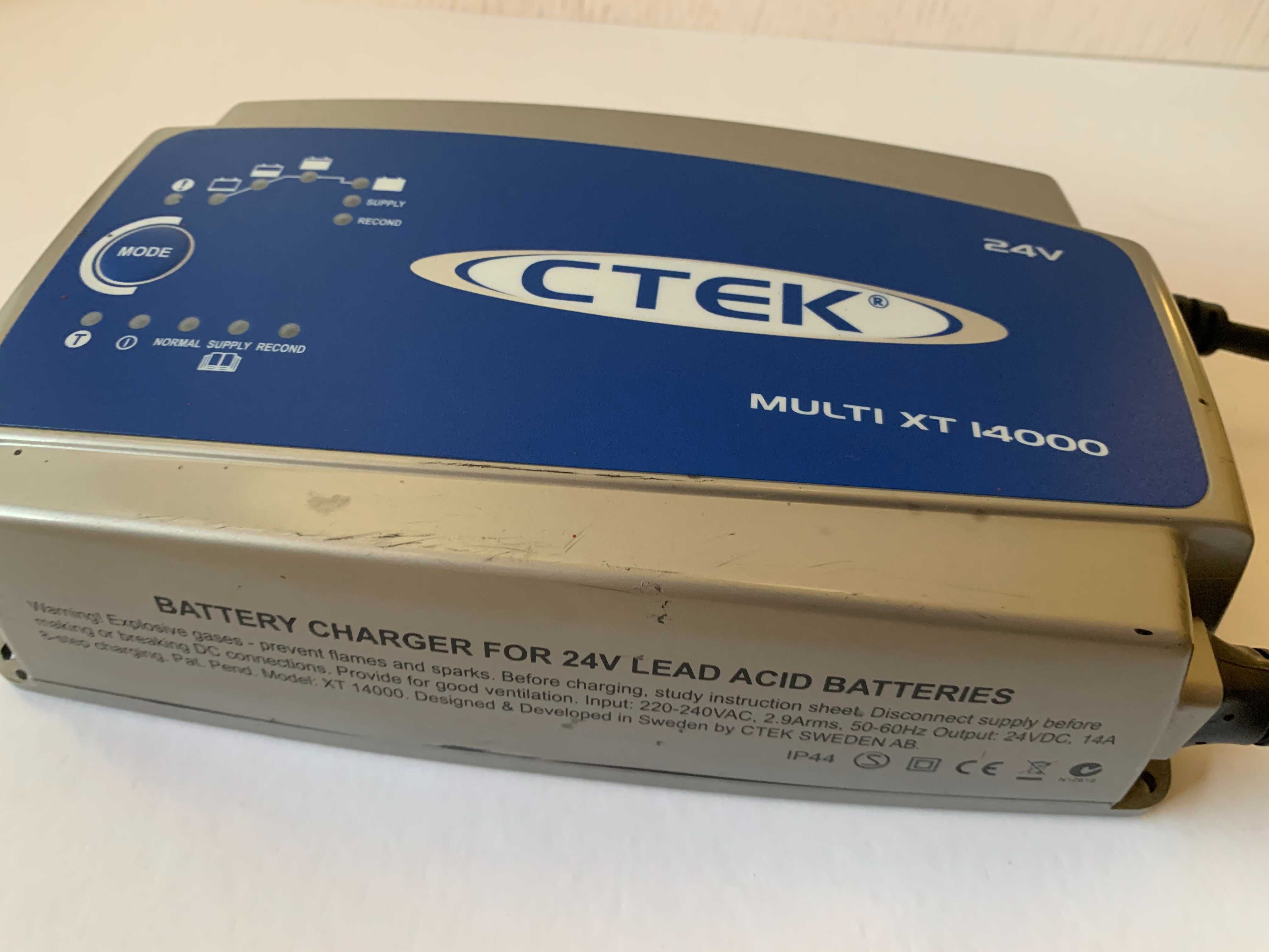 CTEK MXT 14 професійний зарядний пристрій 24v 14A  СТЕК Мulti XT 14000
