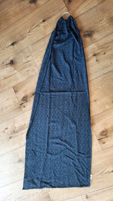 Chusta żakardowa kółkowa do noszenia dziecka Little Frog 1,7 cm