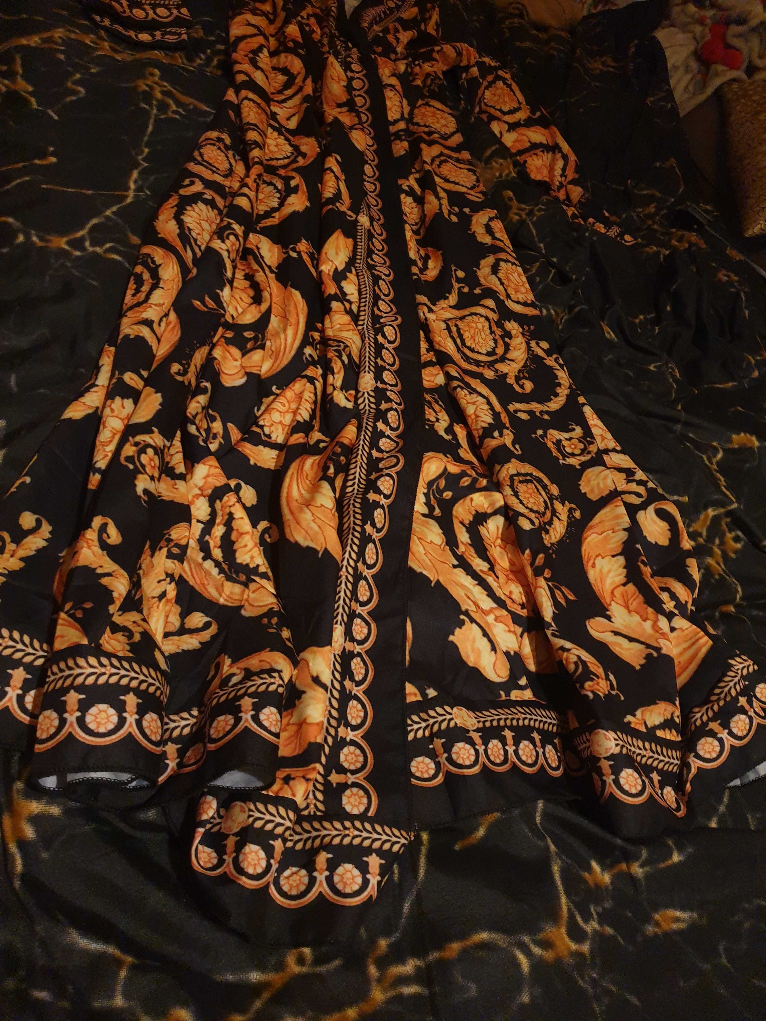 Tunika pareo na plażę orientalna suknia dluga egipska