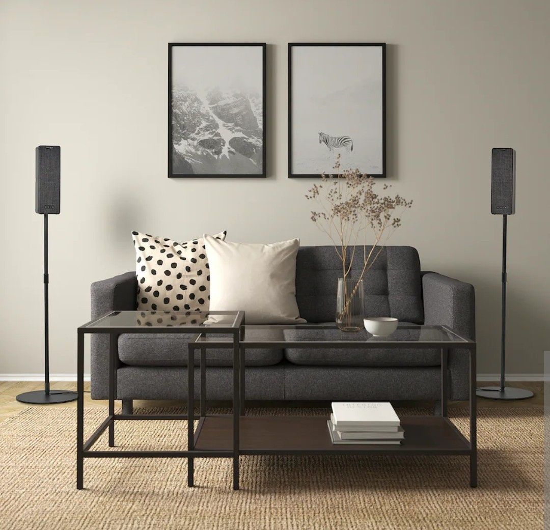 Suporte coluna symphonisk ikea