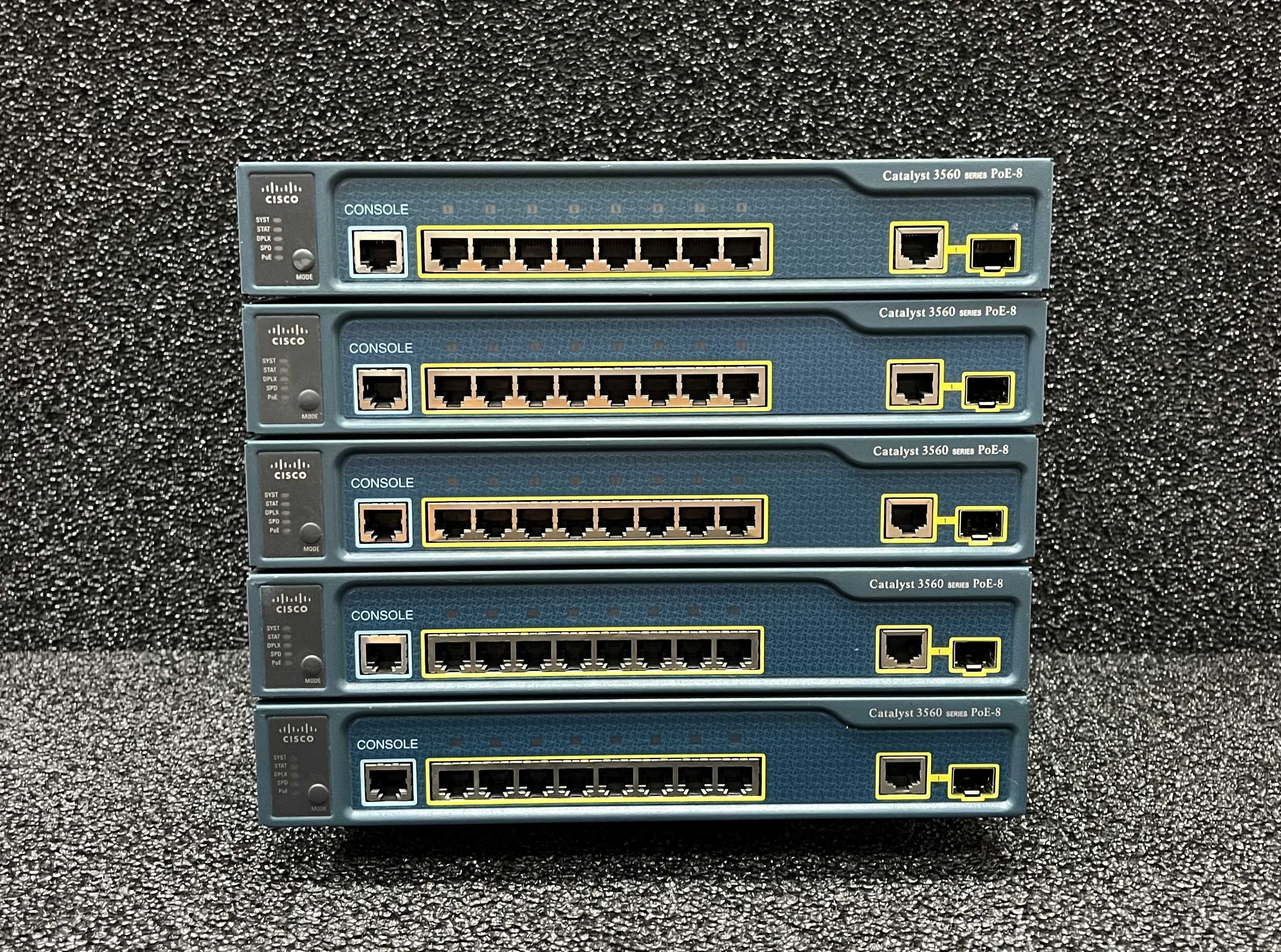 Комутатори Cisco WS-C3560-8PC-S (безготівка з ПДВ)