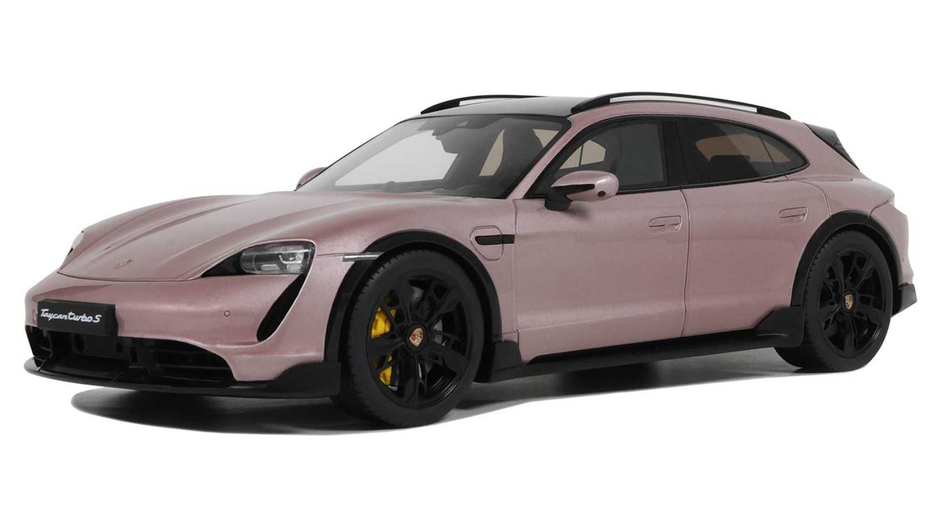 1:18 GT Spirit Porsche Taycan Turbo S Cross Turismo 2022 pink (GT440)