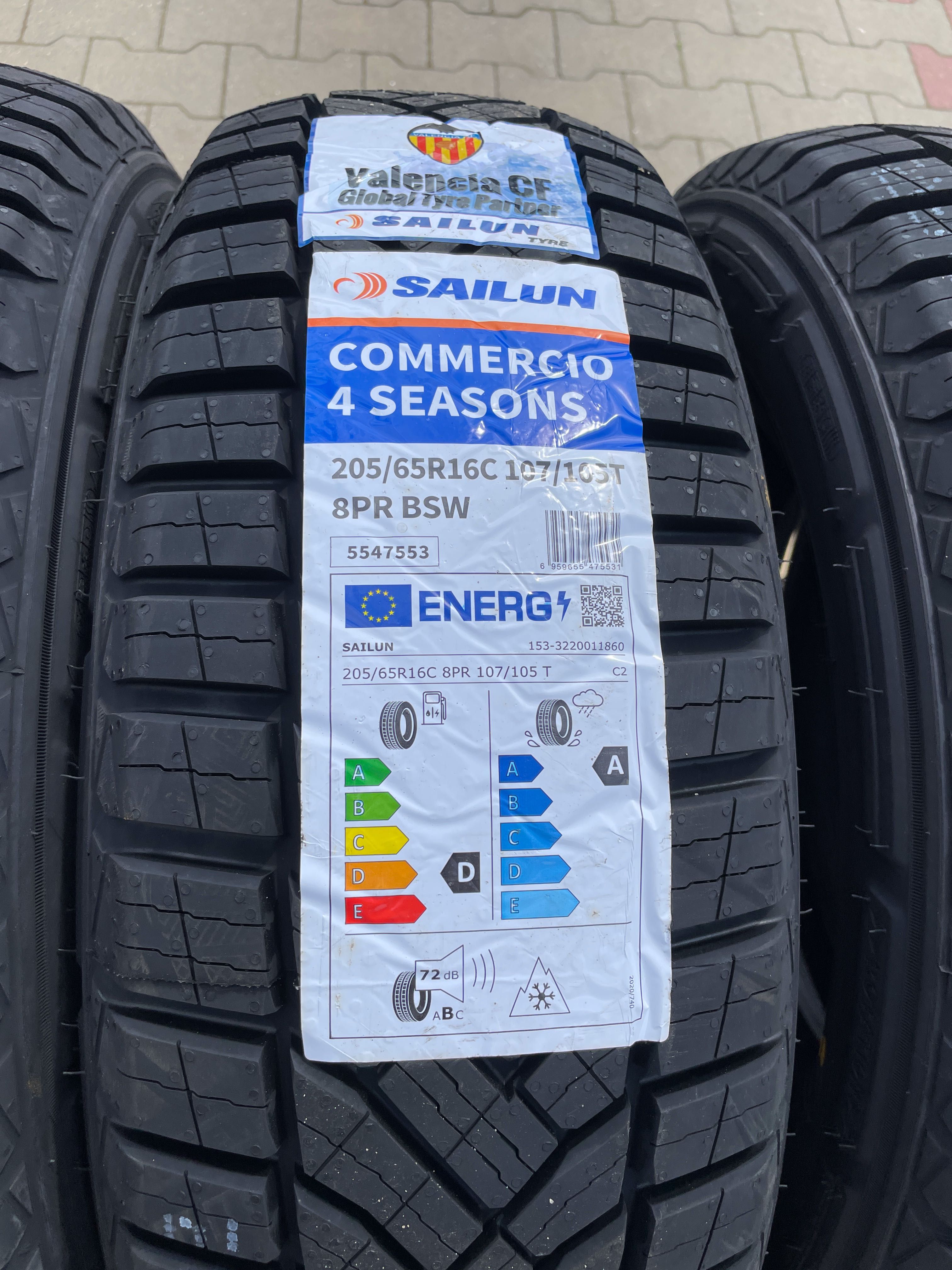 Okazja opony całoroczne 205/65R16C 107/105T SAILUN COMMERCIO 4SEASONS