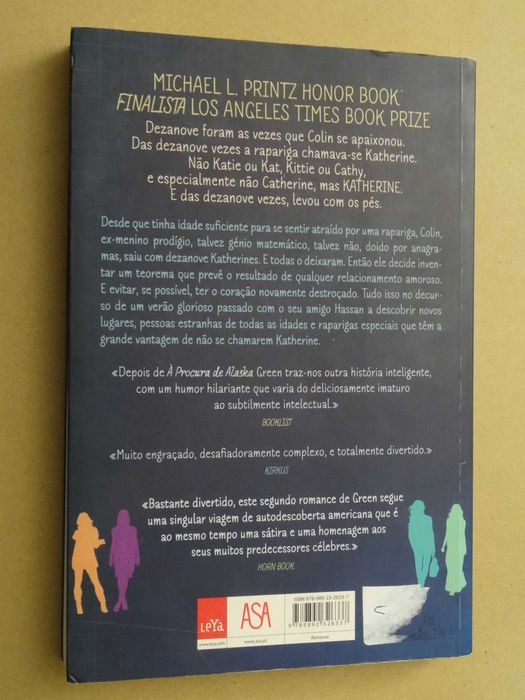 O Teorema de Katherine de John Green