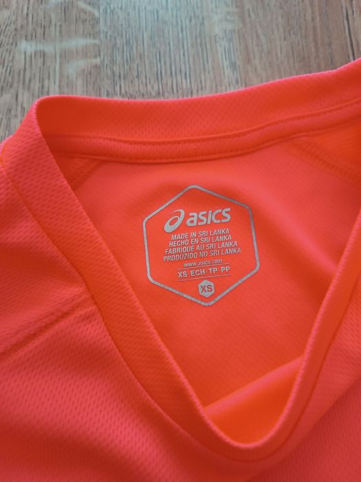 Koralowa koszulka biegowa, Asics, XS 34