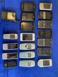 Diversos telemoveis antigos nokia,sony,blackberrysansung