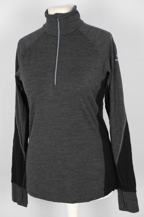 Icebreaker half zip merino termo damska r L