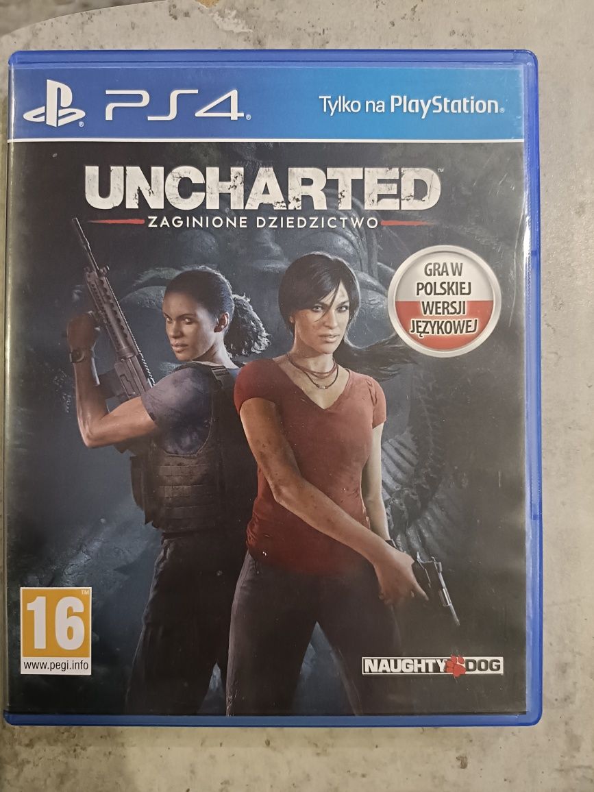 Gra PS4 Uncharted Zaginione Dziedzictwo