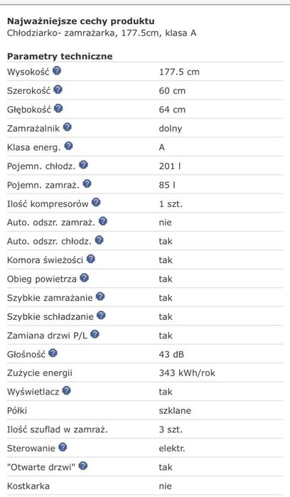 Lodówko-zamrażarka