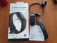Smartwatch Fitbit Charge 4 licznik piętr płatnośći zbliżeniowe czarny