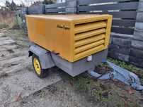 Atlas Copco XAS66  3.8m3/min  filtr chełm zestaw piaskarka
