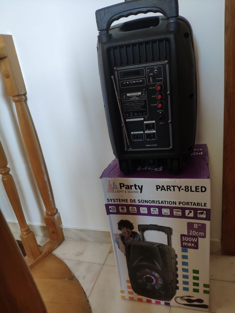 Colunas Amplificadas 300w