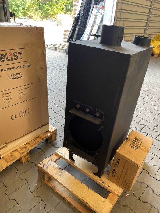 Piec nadmuchowy PN1 HIGHER 15KW z nadmuchem ECODESIGN Klasa A na hale