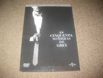 "As Cinquenta Sombras de Grey" Edição Especial com 2 DVDs/Slidepack!